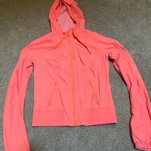 Lululemon coral color jacket size 6